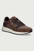 BOSS Vinston sneakers pánske kožené hnedé 50573573.202