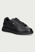 BOSS sneakers Ανδρικά Bulton μαύρα δερμάτινα 50573560.005