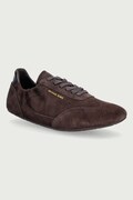 Michael Kors Archer Trainer sneakers da uomo in scamoscio marrone 42T6ARFS1S.251