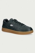 Lacoste T-CLIP SET sneakersy męskie skórzane zielone 52SMA0042