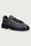 Lacoste BASESHOT WINTER sneakers pánske kožené sivé športové 52SMA0083