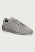 Polo Ralph Lauren Hrt Crt III obuća za muškarce od kože siva za tenis 809P15744001