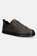 Camper Runner Four sneakers boty pánské kožené zelené K100226-165