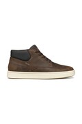 Geox U BALTMOORE sneakers ανδρικά δερμάτινα καφέ U56LDE000FFC6005