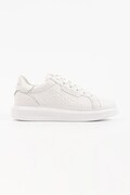Karl Lagerfeld Kapri Mens sneakersy męskie skórzane białe KL52549T