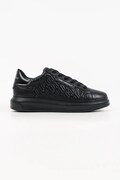 Karl Lagerfeld Kapri Mens sneakersy męskie skórzane czarne KL52549T
