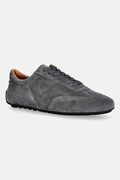 BOSS Noel sneakers da uomo in scamoscio grigie 50568711.021