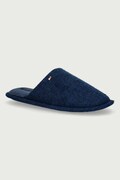 Tommy Hilfiger kapcie męskie HERRINGBONE HOUSE SHOE granatowe FM0FM06018