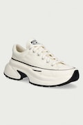 Converse Run Star Crush OX plimsolls Low on a platform white A19266C