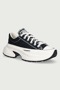 Converse Run Star Crush OX πάνινα sneakers χαμηλά με πλατφόρμα μαύρα A18465C