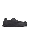 Birkenstock cipele od brušene kože Utti Lace Suede Leather sive 1032685