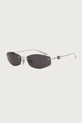 Balenciaga okulary przeciwsłoneczne damskie srebrne BB0535S