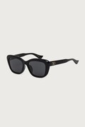 Valentino Eyewear okulary przeciwsłoneczne kocie oczy damskie czarne VG0058SA