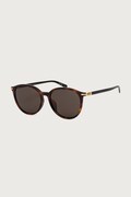 Valentino Eyewear okulary przeciwsłoneczne okrągłe damskie brązowe VG0048SK