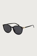 Valentino Eyewear okulary przeciwsłoneczne okrągłe damskie czarne VG0048SK