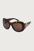 Gucci okulary przeciwsłoneczne damskie brązowe GG2275S