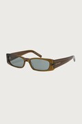 Saint Laurent okulary przeciwsłoneczne damskie zielone SL 942