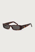 Saint Laurent okulary przeciwsłoneczne damskie brązowe SL 942