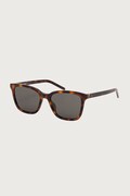Saint Laurent okulary przeciwsłoneczne kwadratowe damskie brązowe SL M178