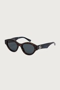 Gucci okulary przeciwsłoneczne okrągłe damskie brązowe GG2207S