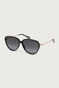 Chloe okulary przeciwsłoneczne okrągłe damskie czarne CH0406S
