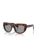 Prada occhiali da sole cat eye da donna marrone 0PR.D07S
