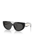 Prada okulary przeciwsłoneczne damskie czarne 0PR.D02S