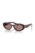 Prada okulary przeciwsłoneczne damskie brązowe 0PR.26ZS