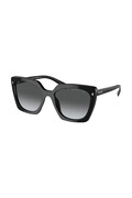 Prada okulary przeciwsłoneczne kwadratowe damskie czarne 0PR.23ZS