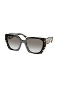 Prada okulary przeciwsłoneczne damskie czarne 0PR.15WS