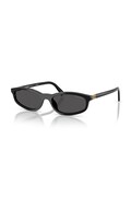 Miu Miu okulary przeciwsłoneczne damskie czarne 0MU.A06S