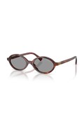 Miu Miu okulary przeciwsłoneczne damskie brązowe 0MU.04ZS