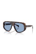 Moncler okulary przeciwsłoneczne AURON brązowe 0ME6035U