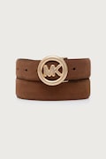 MICHAEL Michael Kors pasek damski brązowy 29MKWB586584