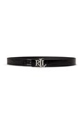 Lauren Ralph Lauren pasek dwustronny damski skórzany czarny 412P18557