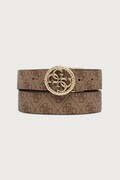 Guess pasek damski beżowy BW9497 P6435