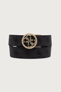 Guess pasek damski szary BW9497 P6435