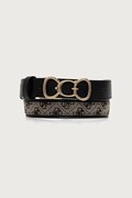 Guess pasek damski SAMANTHA czarny BW9491 P6430