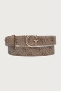 Guess двустранен колан дамски LINDSEY бежов BW9456 P6325