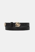 Guess колан дамски от имитация на кожа черен BW9469 P6320