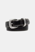 Calvin Klein ζώνη γυναικεία δερμάτινη μαύρη LV04F7113G