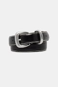 Calvin Klein ζώνη γυναικεία δερμάτινη μαύρη LV04F7113G