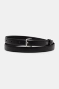Calvin Klein pasek damski skórzany czarny LV04F7111G