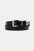 Calvin Klein pasek damski skórzany czarny LV04F7092G