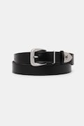 Calvin Klein pasek damski skórzany czarny LV04F7092G