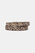 Tommy Hilfiger pasek damski beżowy AW0AW18894