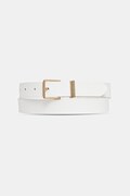 Tommy Hilfiger pasek damski skórzany biały AW0AW18692