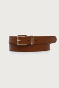 Tommy Hilfiger pasek damski skórzany brązowy AW0AW18692