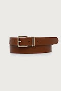 Tommy Hilfiger pasek damski skórzany brązowy AW0AW18692