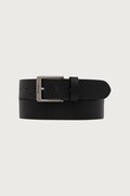 Barbour pasek męski skórzany czarny MAC0492